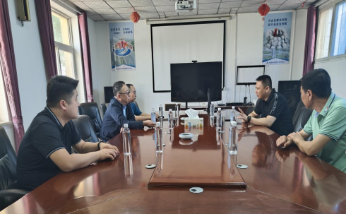 彭敬之到資源開發(fā)公司固安分公司調(diào)研（2）