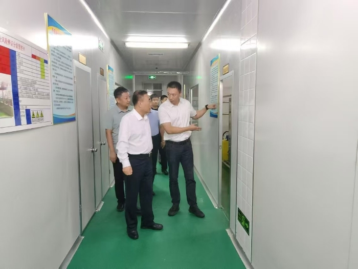 楊榮博到固安分公司調(diào)研