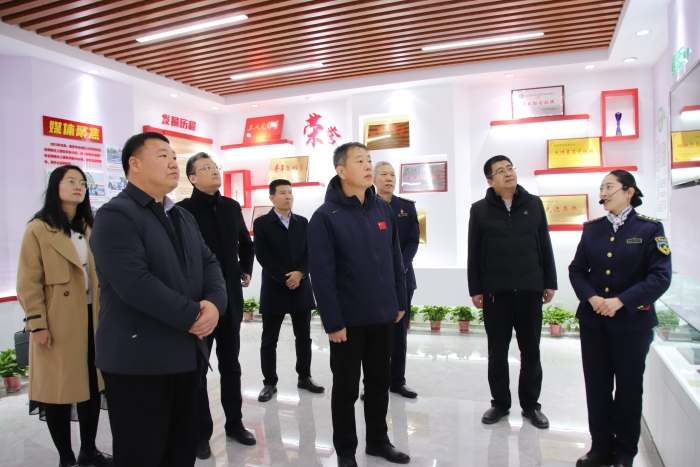 2024-12-19省直工會(huì)到石家莊南站檢查（文化展廳），攝：周興樂