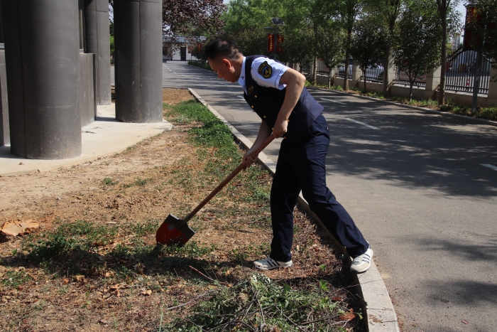 2024-4-25石家莊南站院區(qū)路域環(huán)境提升，攝：周興樂