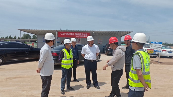 2025年5月12日，石安分公司開(kāi)展新建互通項(xiàng)目工程建設(shè)專項(xiàng)督導(dǎo)