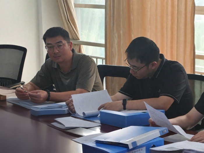 2025年6月19日，石安分公司專項(xiàng)檢新增互通施工安全生產(chǎn)工作